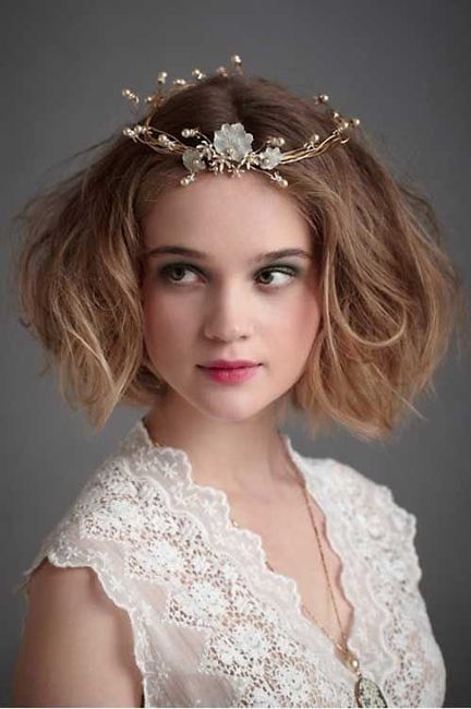 Short wedding hair?