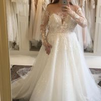 My mom and maid of honour don’t think my dress is the right one for me - 2