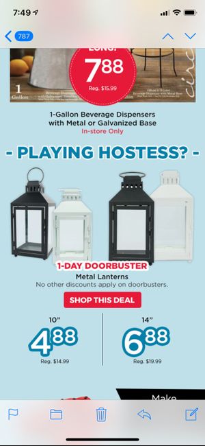 Pricing decorations 1