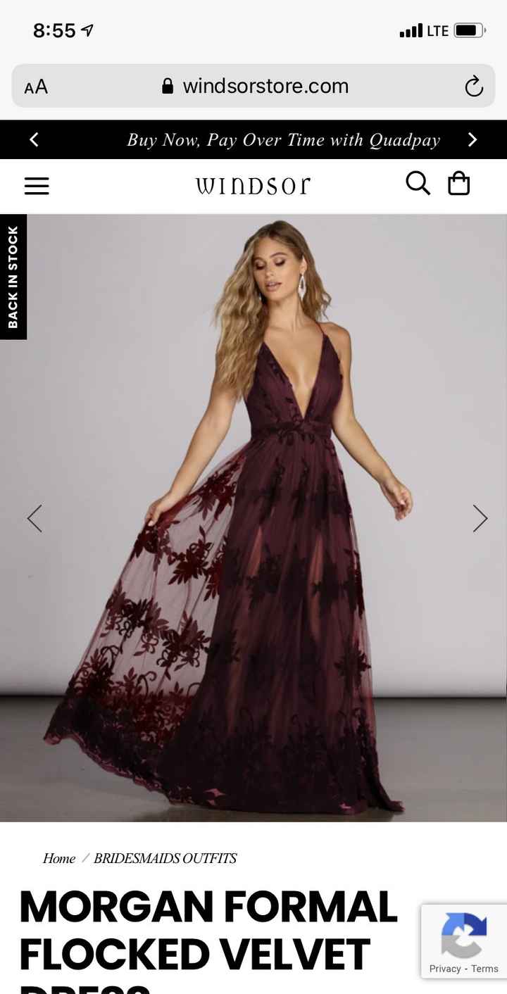 Bridesmaid dresses decision - 4