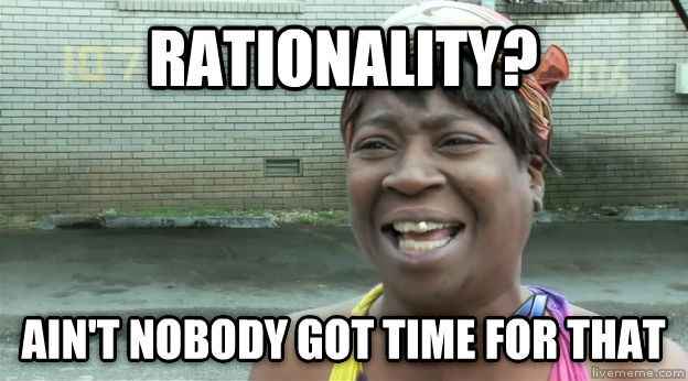 FFS - Can we please have one day where a thread is not hidden?