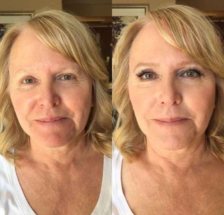 Any over 50 brides -- makeup and hair?