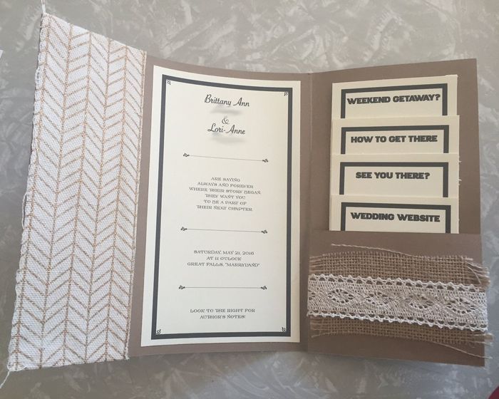 Show Off Your Invitations!!!!