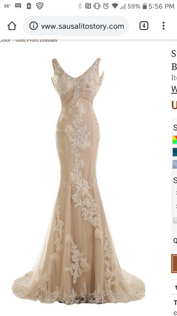 Vow Renewal Dress - 1