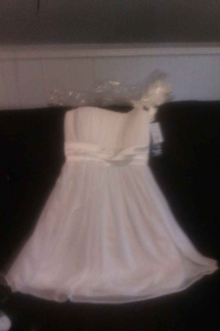 My bridesmaid dress