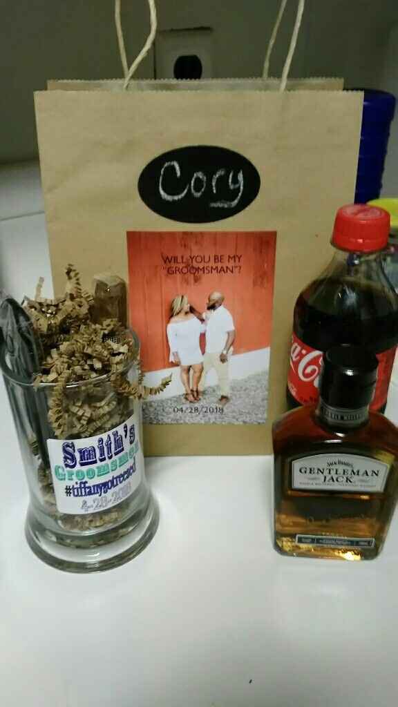 FH and I finally sent bridal party proposal's!!