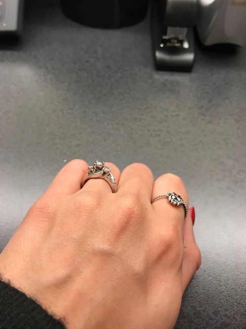 Did you help pick your ring? 6