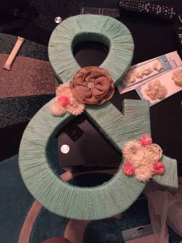 Engagement picture prop