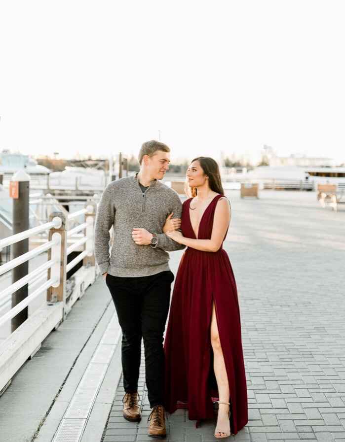 Engagement photos-cocktail attire examples? - 1