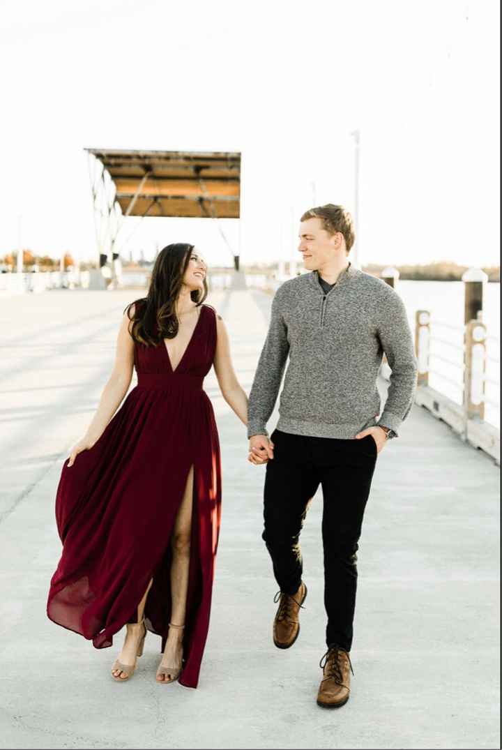 Engagement Photo Outfit - 1