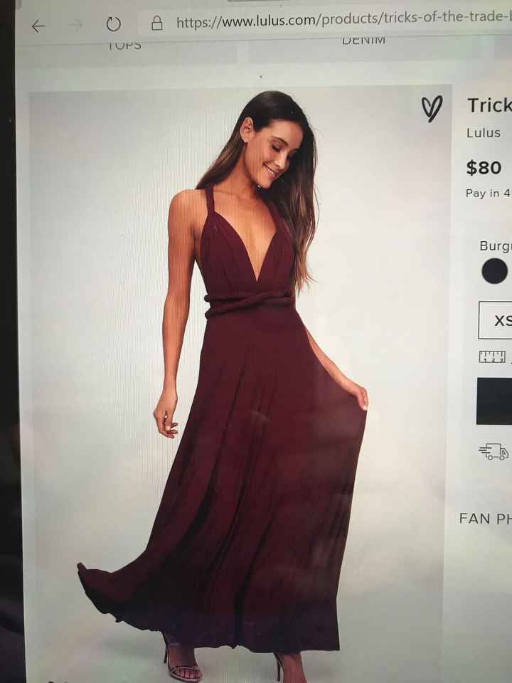 Bridesmaids Dresses (mix and Match) - 1