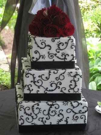 spin off another thread: Who is DIYing your wedding cake?