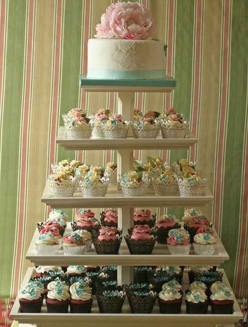Cupcake Stand Decor Ideas