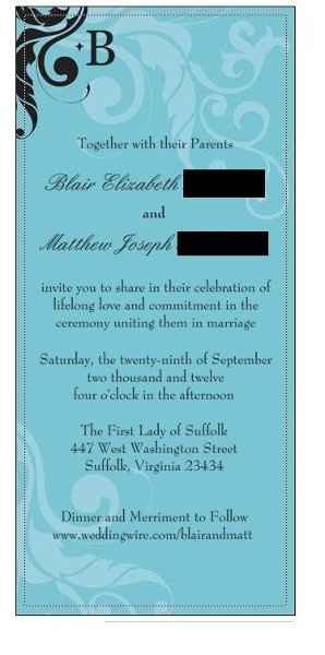 Envelopes for invites