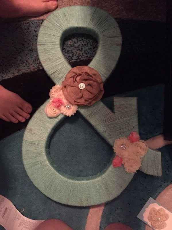 Engagement picture prop