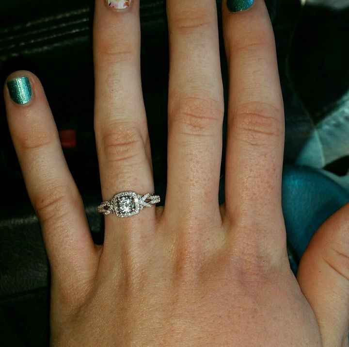 Let's see those beautiful rings lady's!