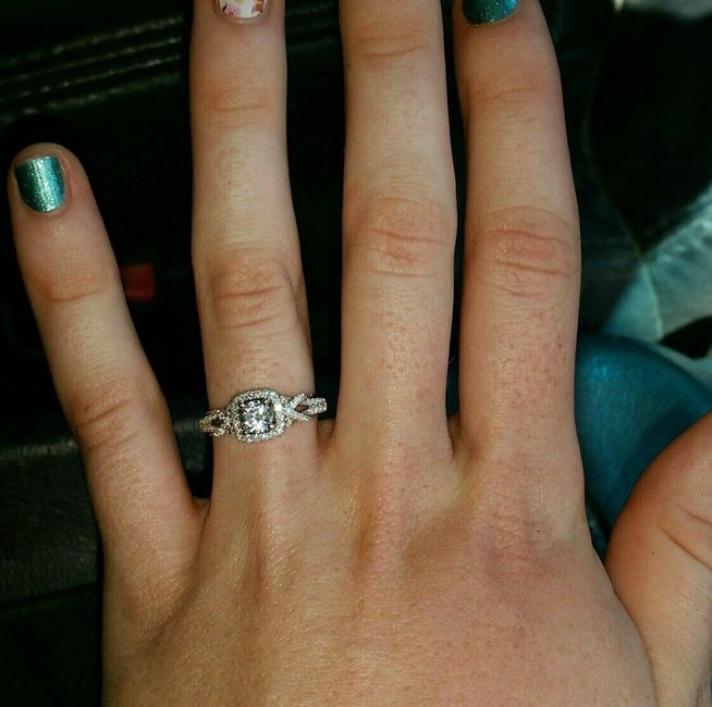 Let's see those beautiful rings lady's!