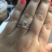 Wedding band opinion?? Pics