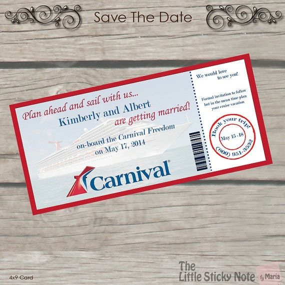 Save the date wording