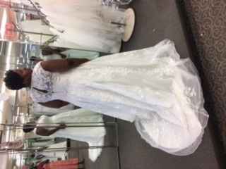 Well I went dress shopping today .......