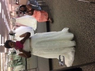 Well I went dress shopping today .......