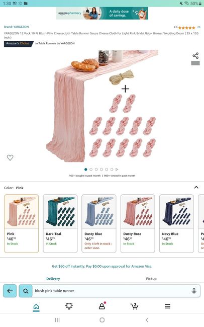 Wedding Plates and Table 2