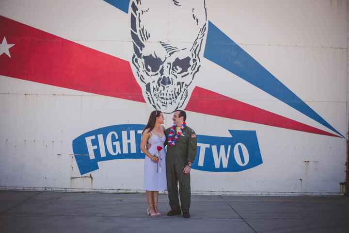 *Update with more pro pics* KWR: My FI is home! Military homecoming. Pic heavy