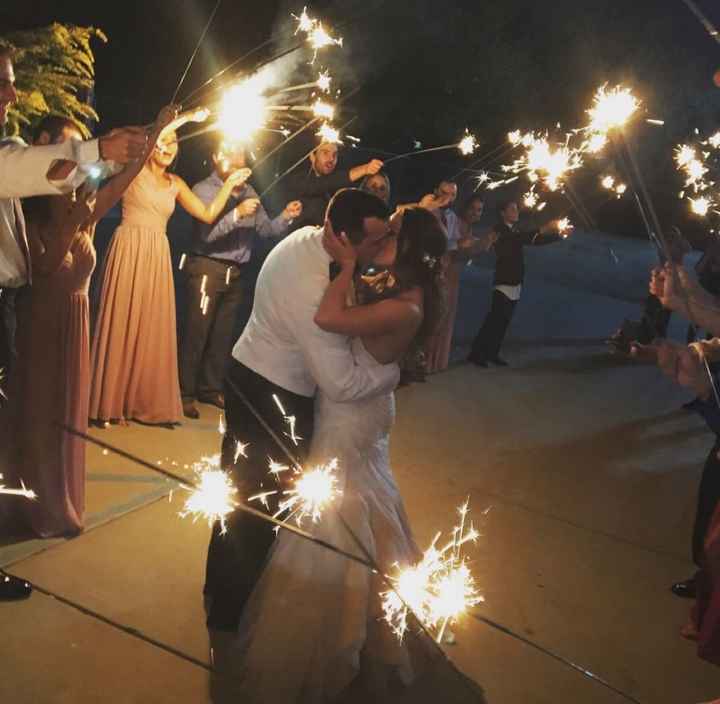 Anyone else doing/have done a Sparkler exit?