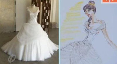 Beauty and the beast themed wedding