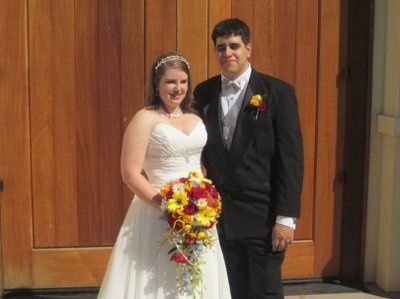 Hitched! (aka I've never been tagged so many times on FB in my life!)