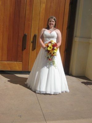 Show us the dress you said "yes" to! **pics**