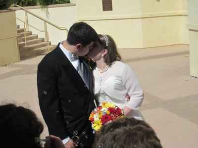 Hitched! (aka I've never been tagged so many times on FB in my life!)