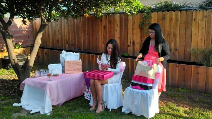 Makeup Trial and Bridal Shower pictures