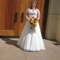 Show us the dress you said "yes" to! **pics**