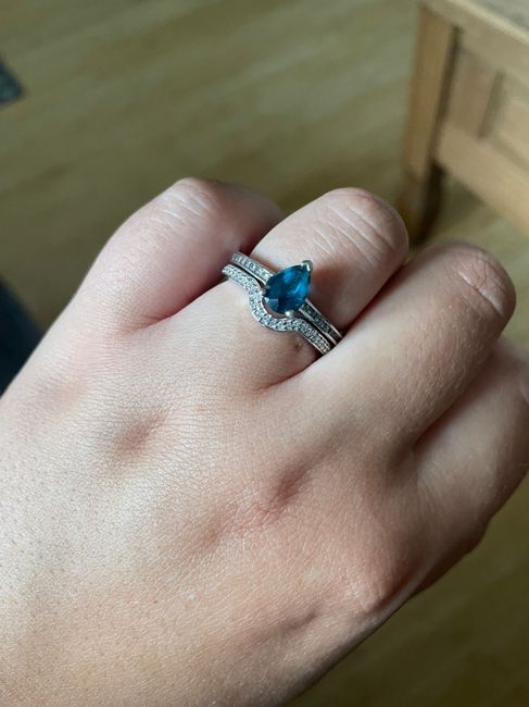 Help! What wedding band would fit with my engagement ring? 7