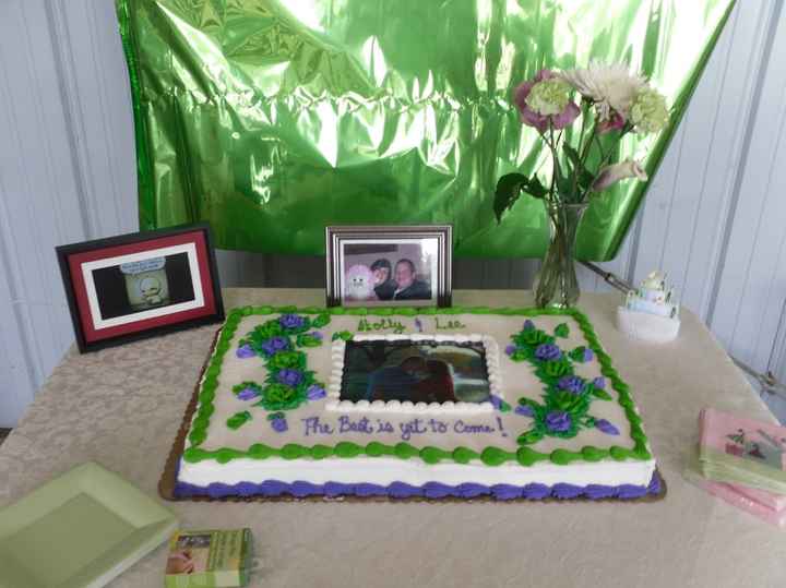 Had my bridal shower yesterday!