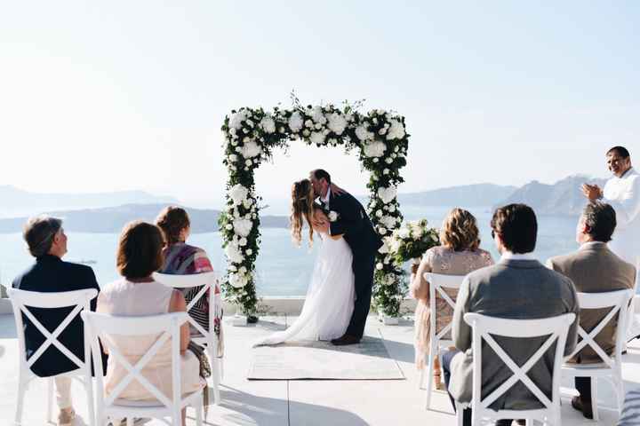Elopement prices for Santorini - 1