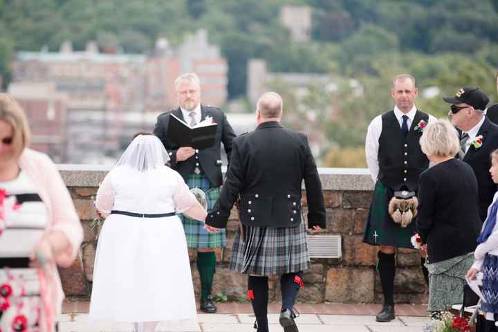 Walking down the aisle