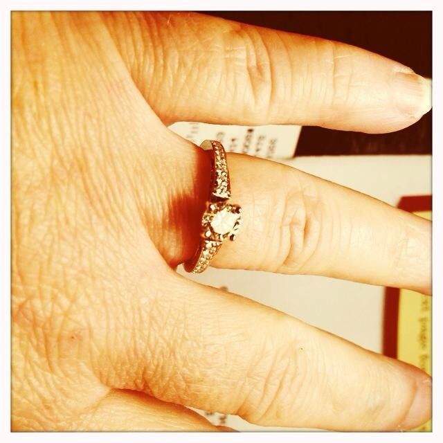 Wedding band to pair with engagement ring