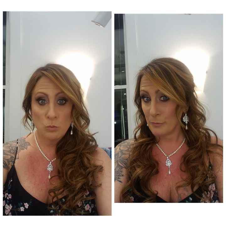 Underwhelmed by hair and makeup trial :×(