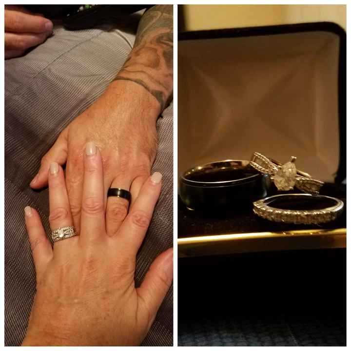 Picked up our bands! 17 days!!