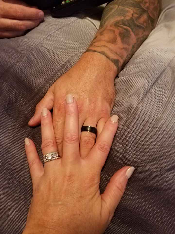 Bare fingered for ceremony?