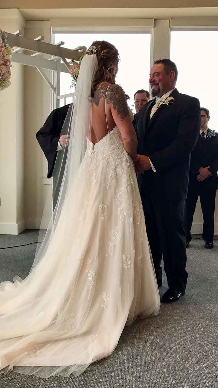 Champagne Wedding Dress