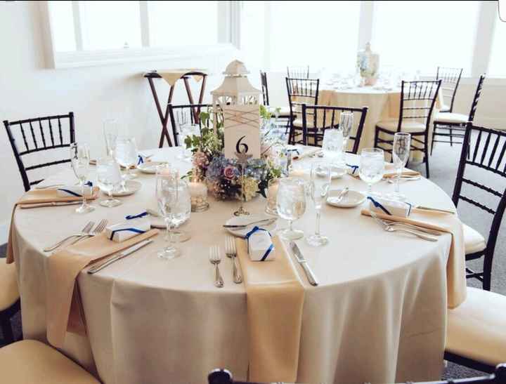 Our centerpieces!