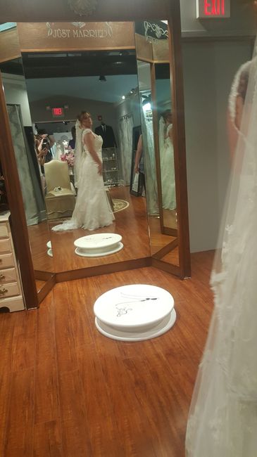 Let me see what you're wearing on your wedding day