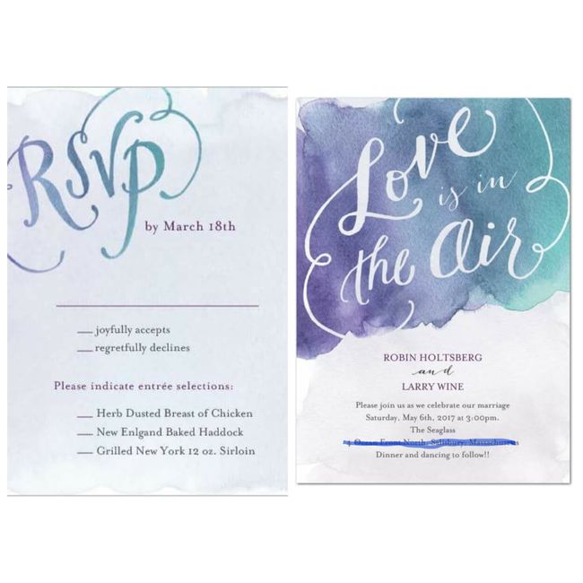 Inviting you to judge my invites!!