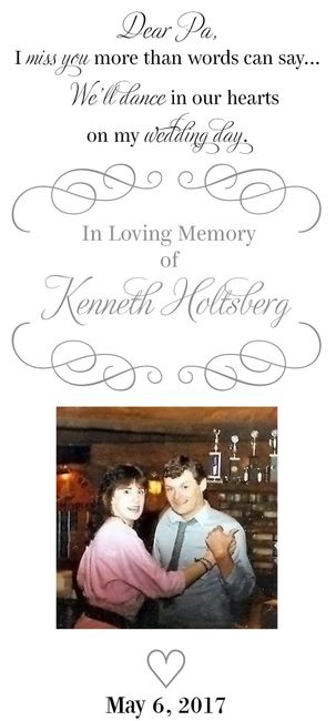 Memorializing my dad