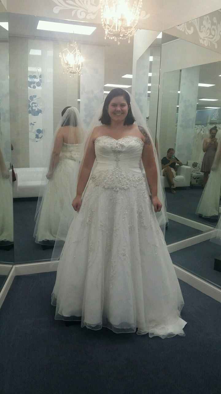 I said yes to the dress!