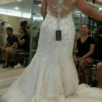 Dress with Illusion Back - Causes Bunching?