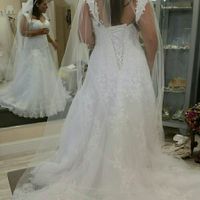 Dress with Illusion Back - Causes Bunching?